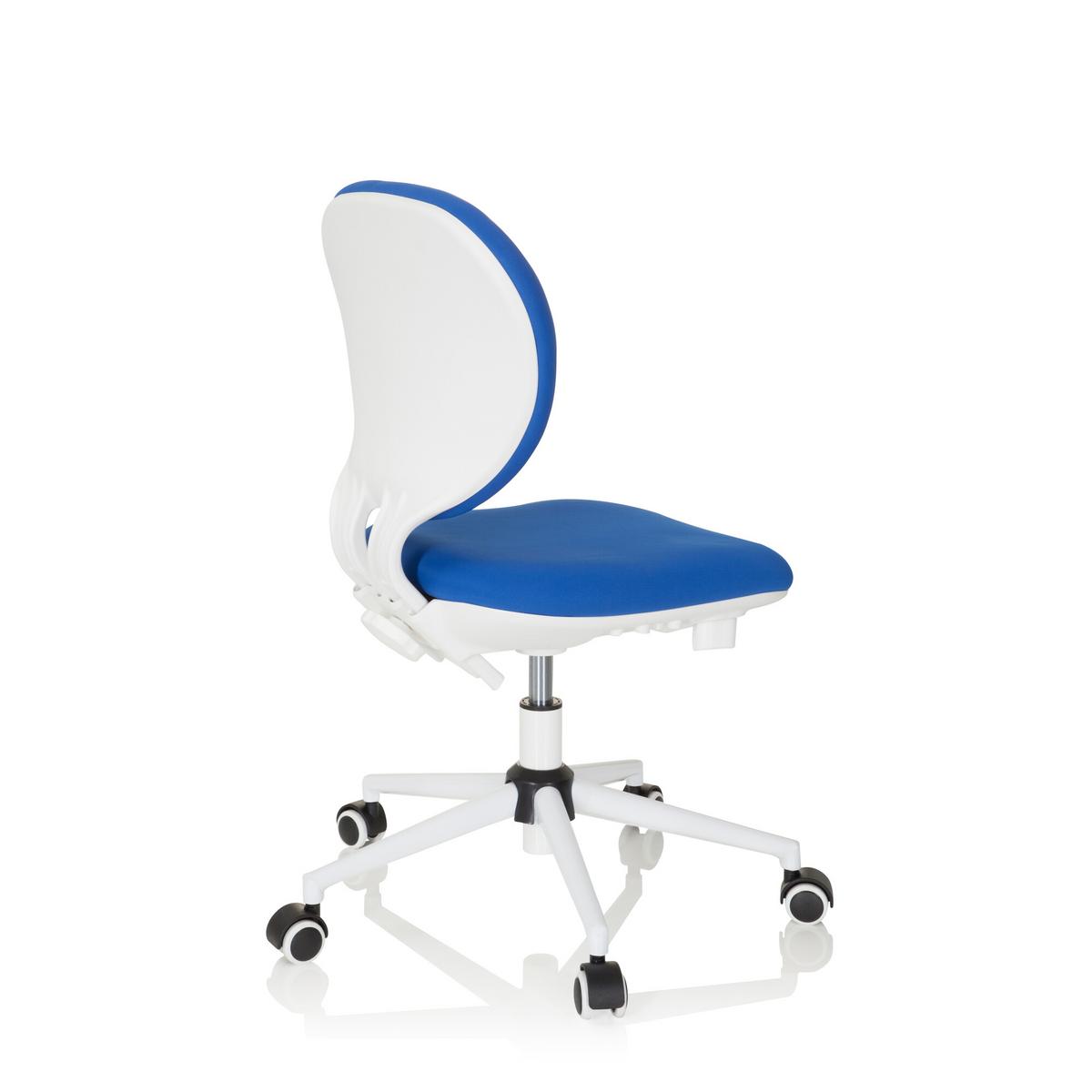 Jugenddrehstuhl Kid Vivo Stoff Blau - Blau, Basics, Kunststoff (43/82-95/56cm) - MID.YOU