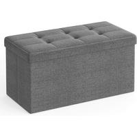 Sitzbox Grau B: 78 Cm - Grau, Basics, Holzwerkstoff/Textil (78/38/38cm)