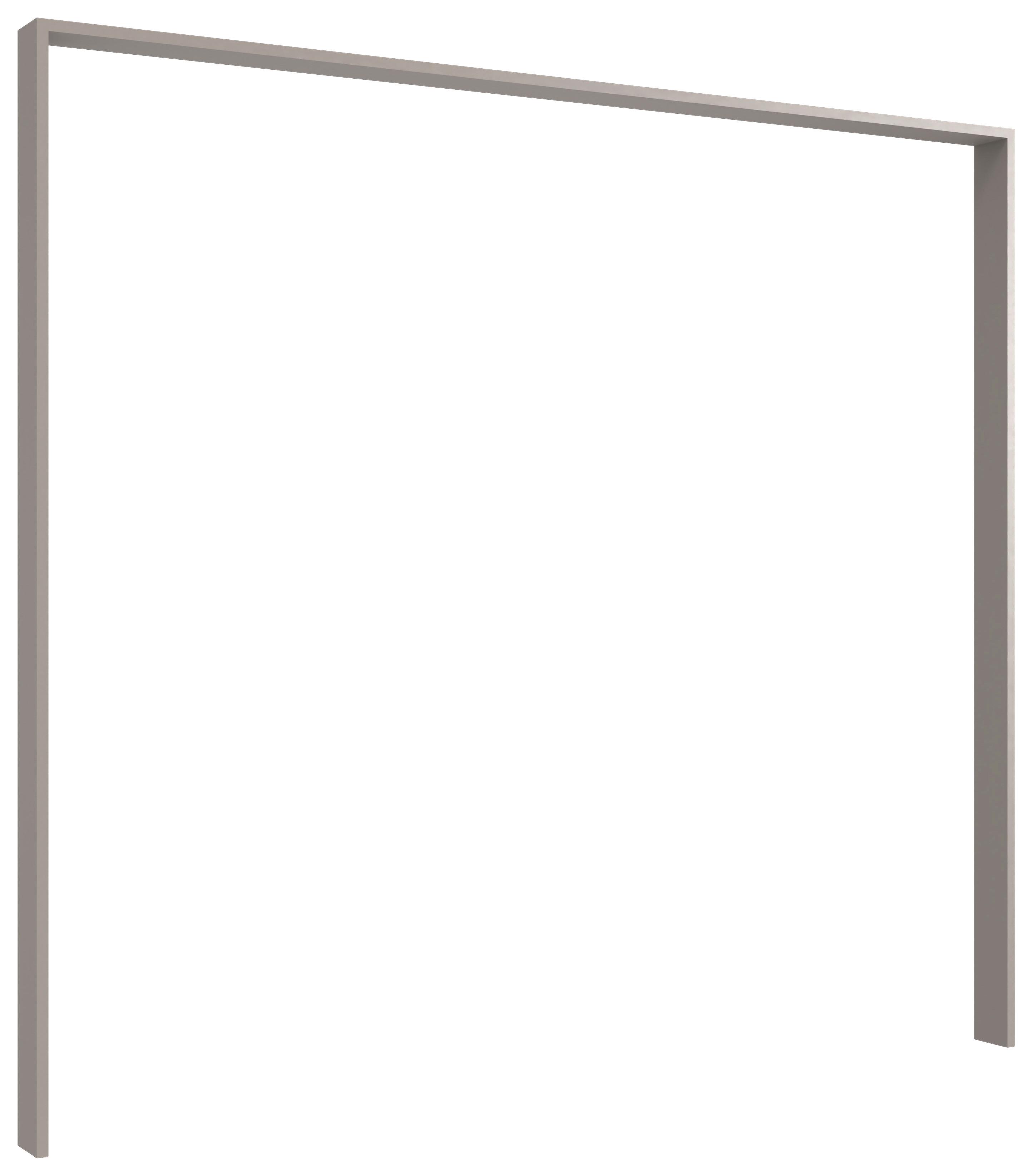 Passepartoutrahmen Saigon greige, für B: 225 cm - Greige, MODERN, Holzwerkstoff (228/213/12cm) - P & B