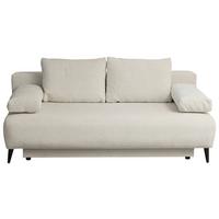 3-sitzer-sofa Mit Schlaffunktion Time Beige - Beige, Trend, Holz/Kunststoff (200/88/100cm)