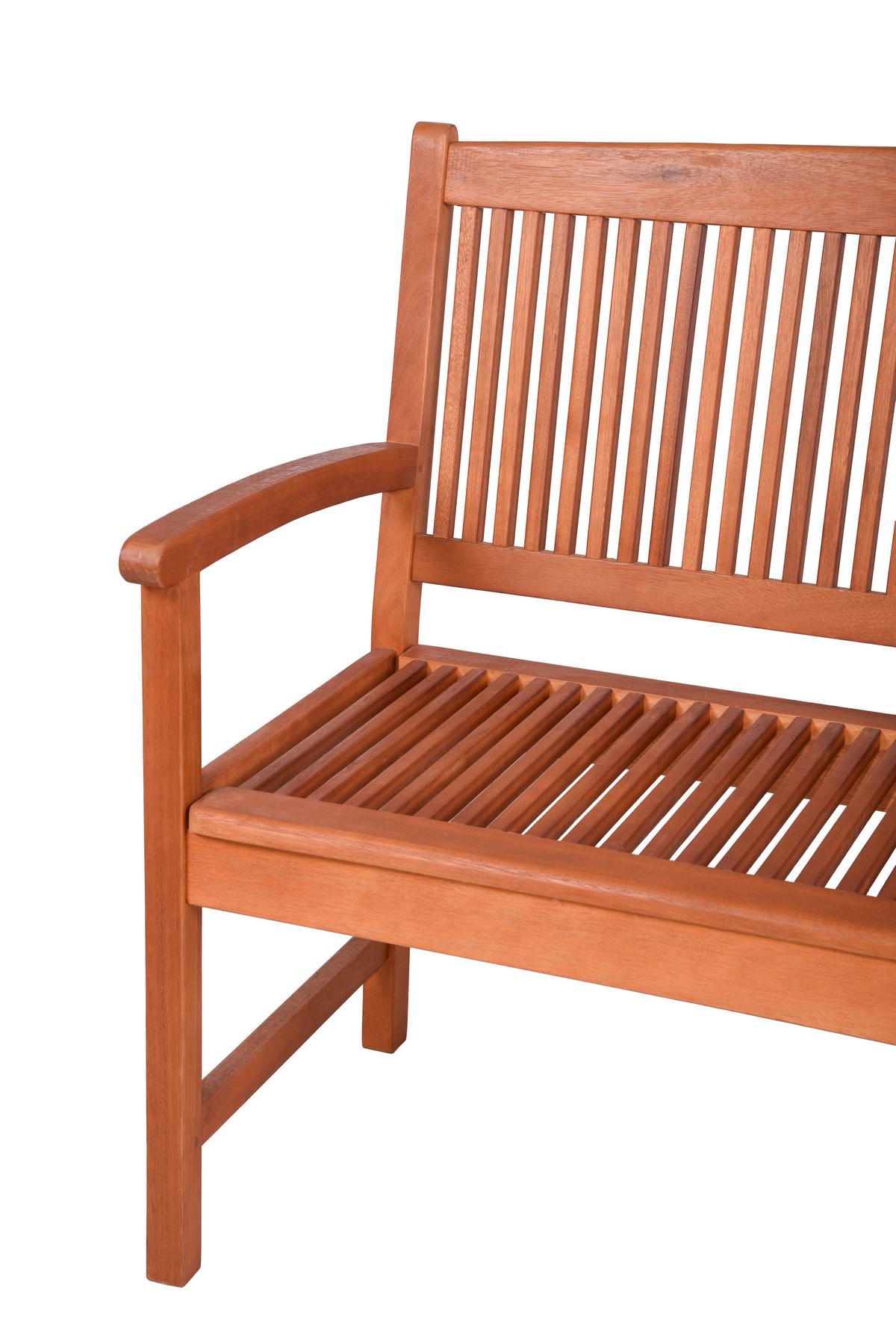 Gartenbank Stockholm - Braun, Basics, Holz (59/90/127cm) - Gardenson