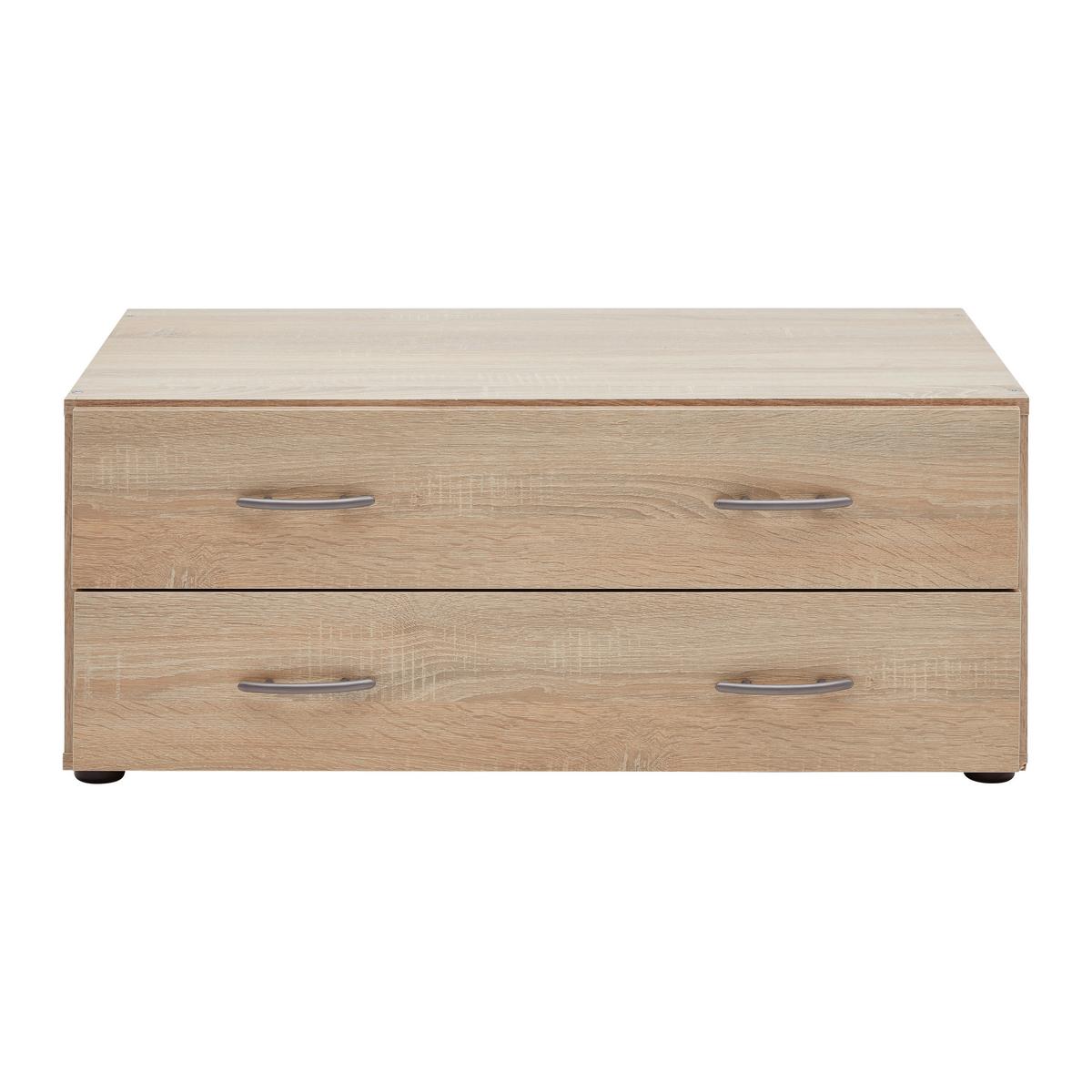Zásuvkový box JOE - Sonoma dub, Konvenční, kompozitní dřevo (81/33/51cm) - Based
