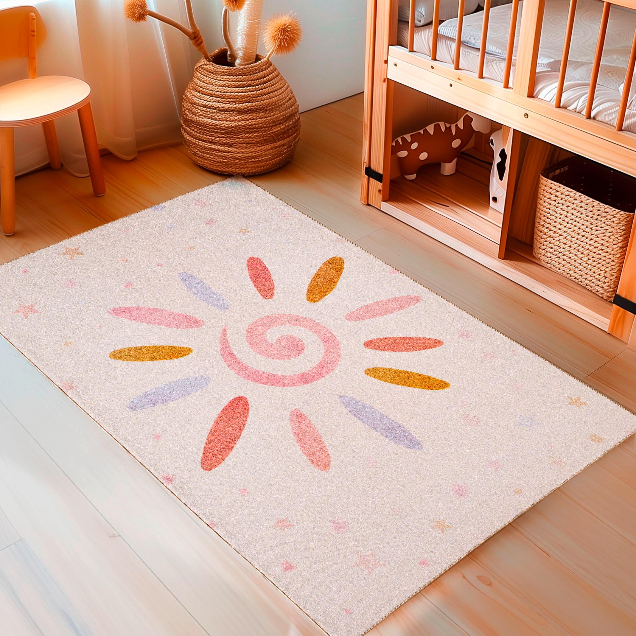 Kinderteppich Play 100 X 150 2021 Cream - Creme, Design, Textil (100/150cm) - Ben'n'jen