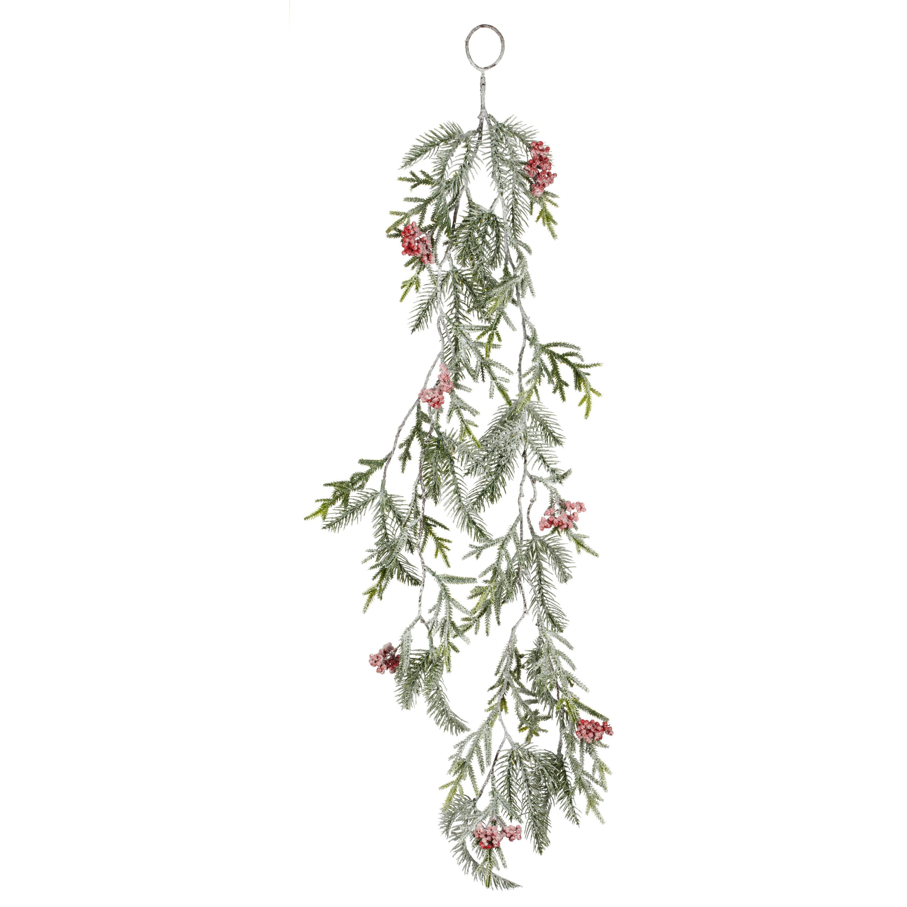 Umělá rostlina TANNENMIXHÄNGER I -PAZ- - zelená, Basics, plast (101cm) - Mömax