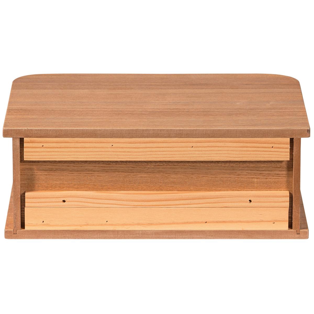 Nachttisch Jena, Naturfarben B: 40 cm - Naturfarben, Design, Holz (40/30/15cm) - Livetastic