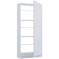 Schuhschrank Fulisa Weiß, 50 cm - Weiß, Design, Holzwerkstoff (50/112/17cm) - MID.YOU