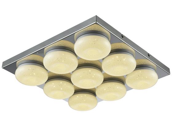 Led Stropná Lampa Pete - chrómová, Romantický / Vidiecky, kov/plast (42/6cm) - Mömax modern living Led Stropná Lampa Pete - chrómová, Romantický / Vidiecky, kov/plast (42/6cm) - Mömax modern living