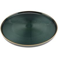 Kínálótál Filipa - sötétzöld, Design, Üveg (28,7cm) - Luca Bessoni