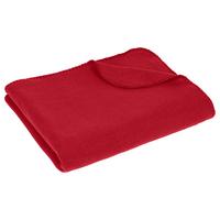 Fleecedecle Tina Rot 130x160 Cm - Rot, KONVENTIONELL, Textil (130/160cm) - Ondega