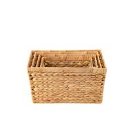 Aufbewahrungsboxen-Set Naturfarben 4-Er Set - Naturfarben, Basics, Holz (32/22/43cm) - Echtwerk