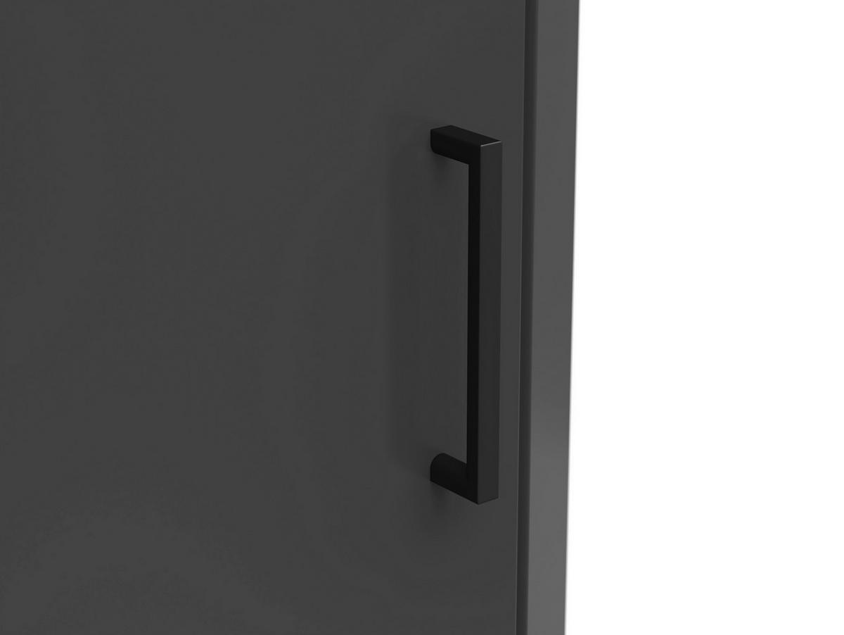 ROHOVÁ KOMODA MULTISTAURAUM š: 71,5cm - čierna/grafitová, Modern, kompozitné drevo/plast (71,5/71,5cm)