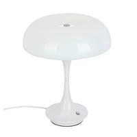 NABÍJATEĽNÁ STOLNÁ LAMPA RETRO - biela/chrómová, Modern, kov/plast (19,5/24cm) - Mömax