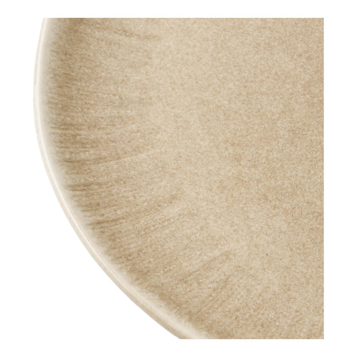 Speisetellerset Beige Viola Dinner Plate - Beige, Basics, Keramik