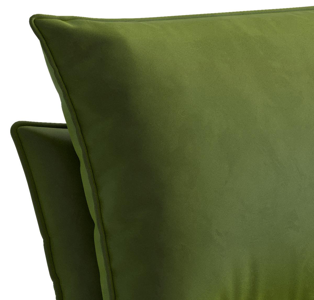 Sessel Skyline - Schwarz/Grün, Design, Textil (72/84/90cm) - Livetastic