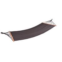 Hängematte Hawaii - Anthrazit/Braun, Basics, Holz/Kunststoff (100/0,6/280cm) - Gardenson