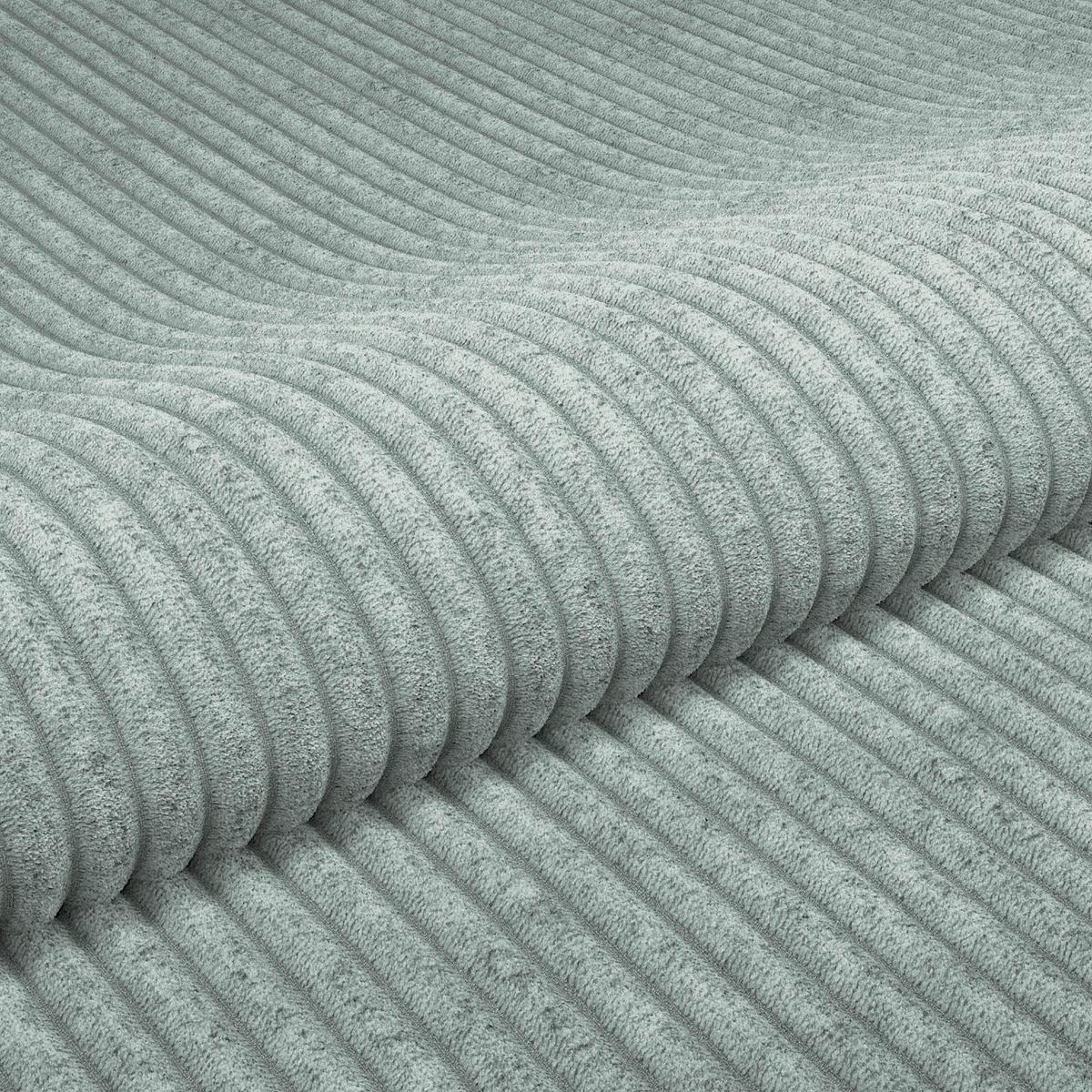 Ecksofa mit Bettkasten Cloud Salbeigrün Cord 290x178 cm - Salbeigrün, Trend, Textil (290/178cm)