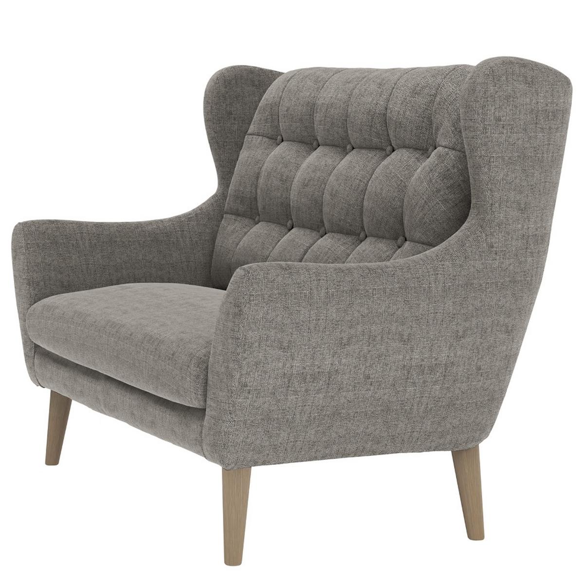 2-sitzer-sofa Henry, Dunkelgrau B: 144 Cm - (144/107/94cm)