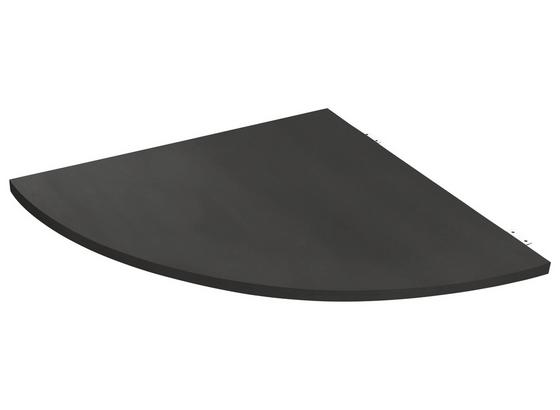 Verbindungsplatte für Schreibtische B 65 cm Eckverbindungsplatte für Schreibtische Serie 1400 Anthrazit