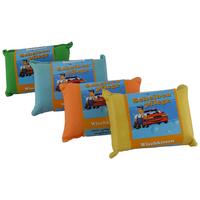 Autoschwamm 8x12x4 cm Beige, Beidseitig Verwendbar - Beige, MODERN, Textil (8/12/4cm)