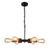 PENDELLEUCHTE 36-09395 SPARTA - Schwarz, Design, Metall (36/36/105cm)