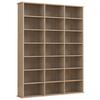 Regal Megosa Sonoma Eiche Dekor - Sonoma Eiche, Design, Holzwerkstoff (105/136/19cm) - MID.YOU
