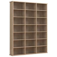 Regal Megosa Sonoma Eiche Dekor - Sonoma Eiche, Design, Holzwerkstoff (105/136/19cm) - MID.YOU