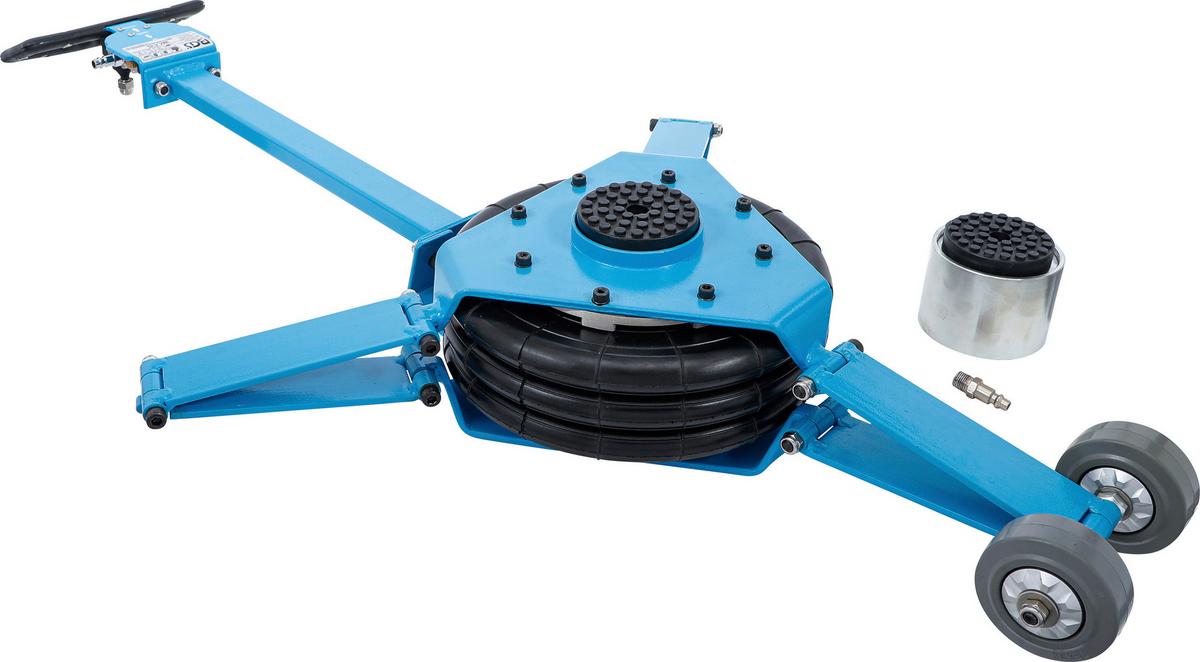 Pneumatischer Wagenheber 71010 - Blau/Schwarz, Basics (63,4/58,5/20cm)