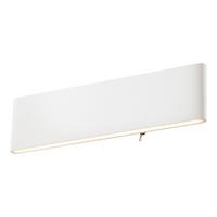 LED-Wandleuchte Siegfried Weiß - Weiß, Design, Kunststoff/Metall (29,5/3,5/8cm) - Globo