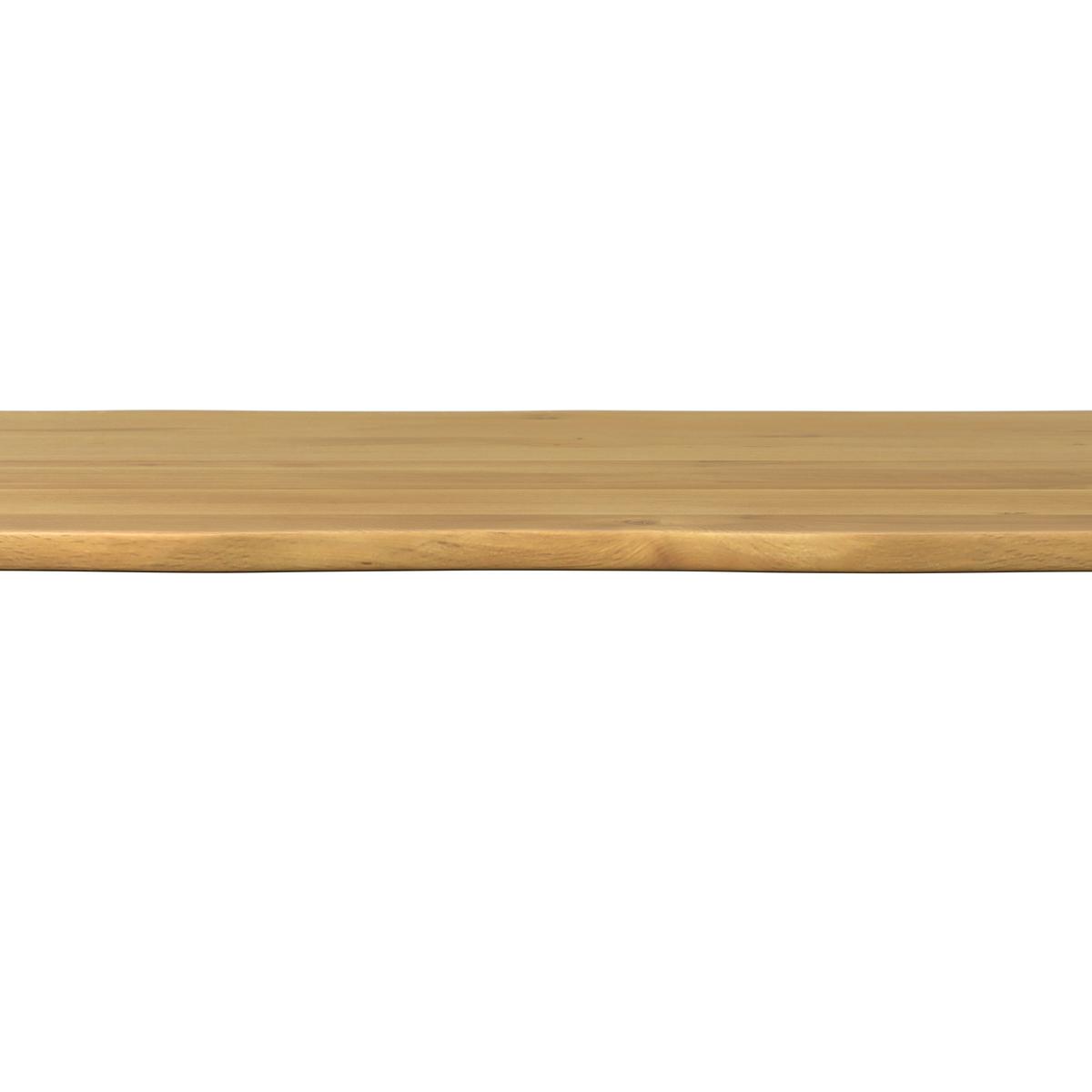 Jídelní stůl Jackie, š: 180 cm - černá/barvy dubu, Moderní, kov/dřevo (180/90/76cm) - Bessagi Home