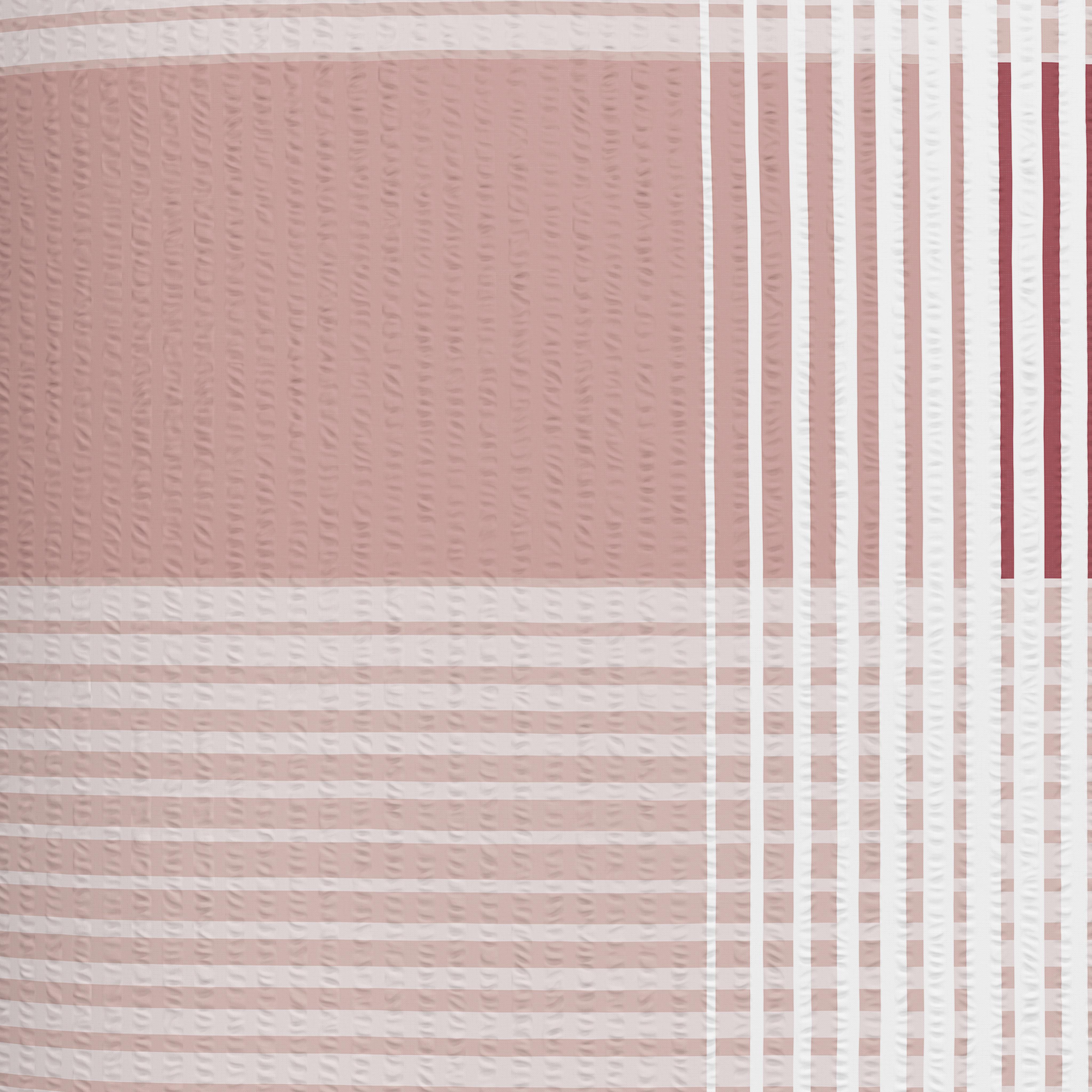 Bettwäsche 140x200 cm Enja Baumwolle Rot - Rot, MODERN, Textil (140/200cm) - Luca Bessoni