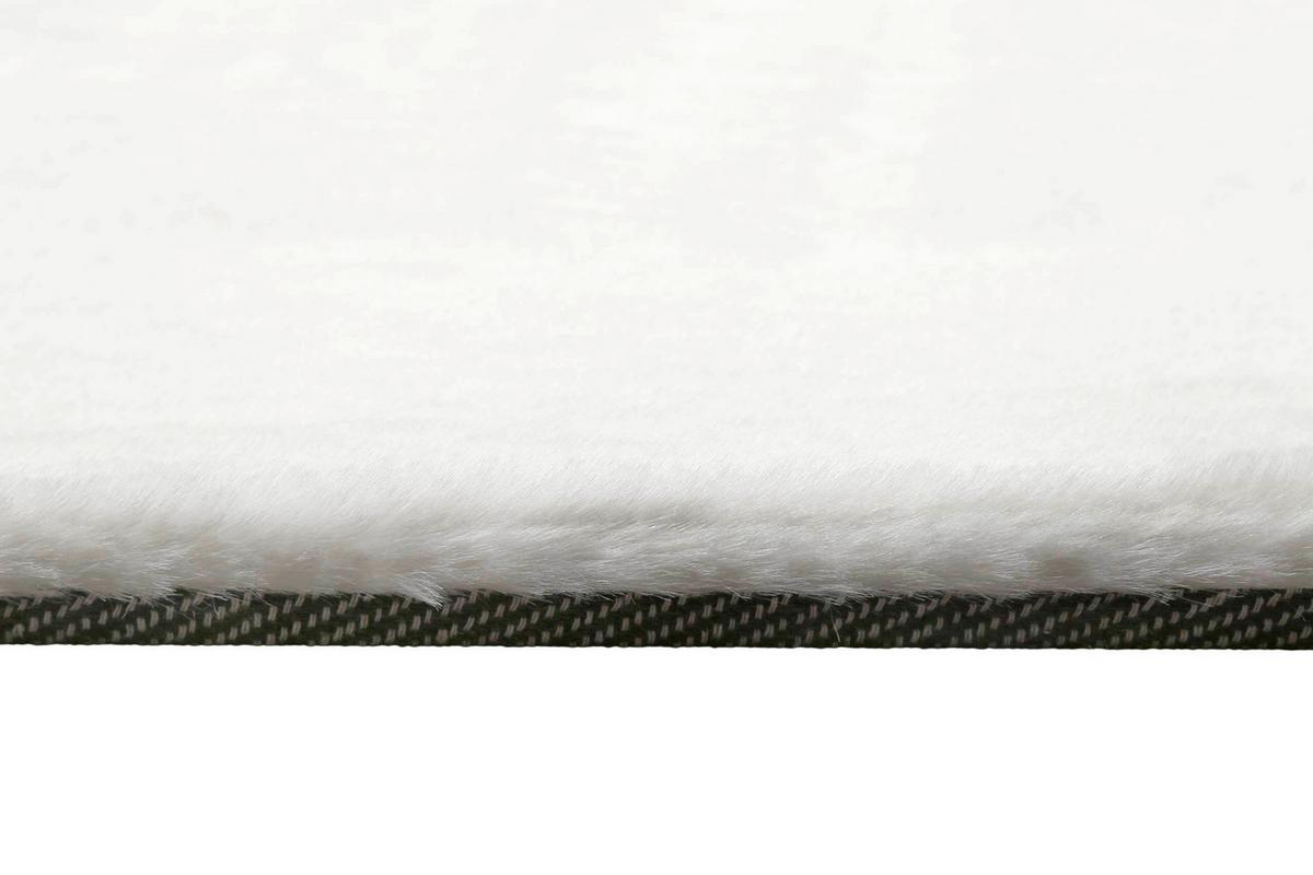 Hochflorteppich Weiß, Bxl: Ca. 70x140 Cm - Weiß, KONVENTIONELL, Textil (70/140cm) - Esprit