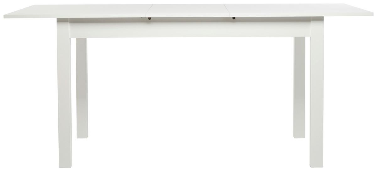 Kihúzható Asztal Coburg 140/80 Cm - fehér, Design, faalapú anyag (140/80/76,5cm) - MID.YOU