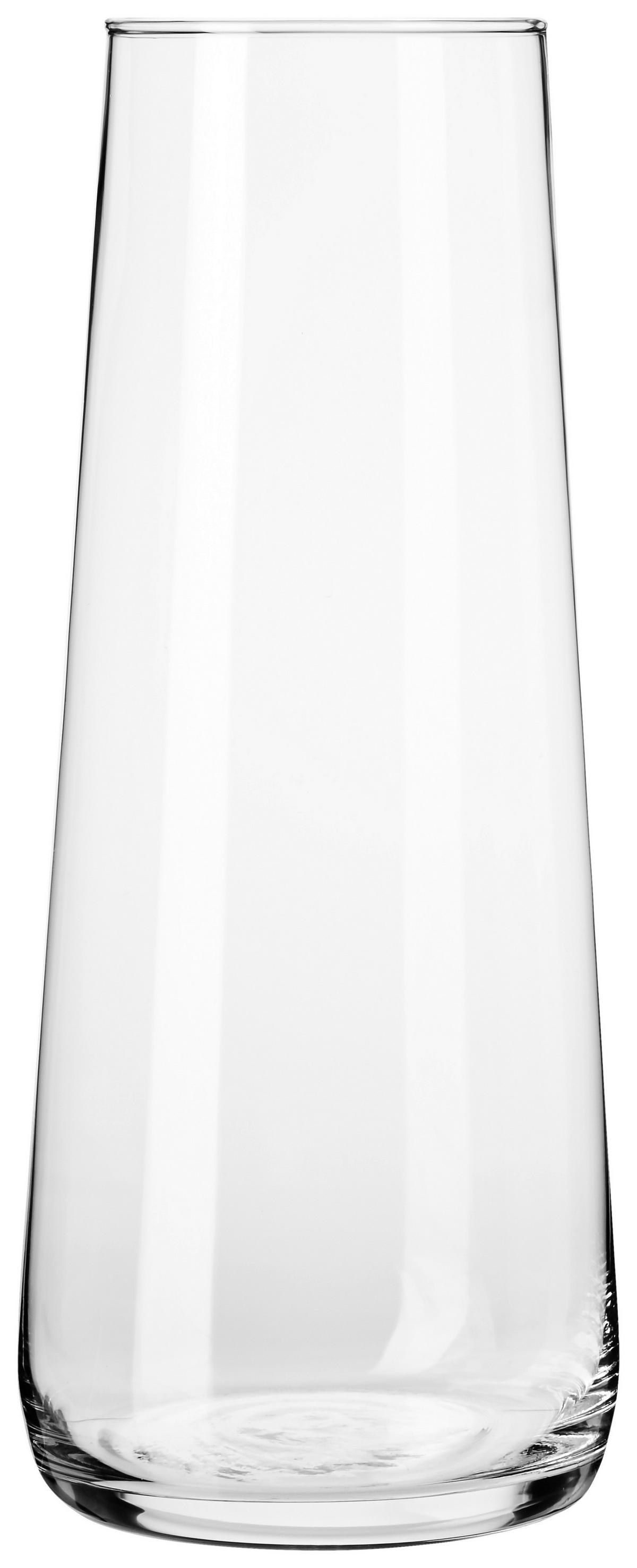 Váza P/V: 10/24CM - číra, Konventionell, sklo (10/24cm) - Based
