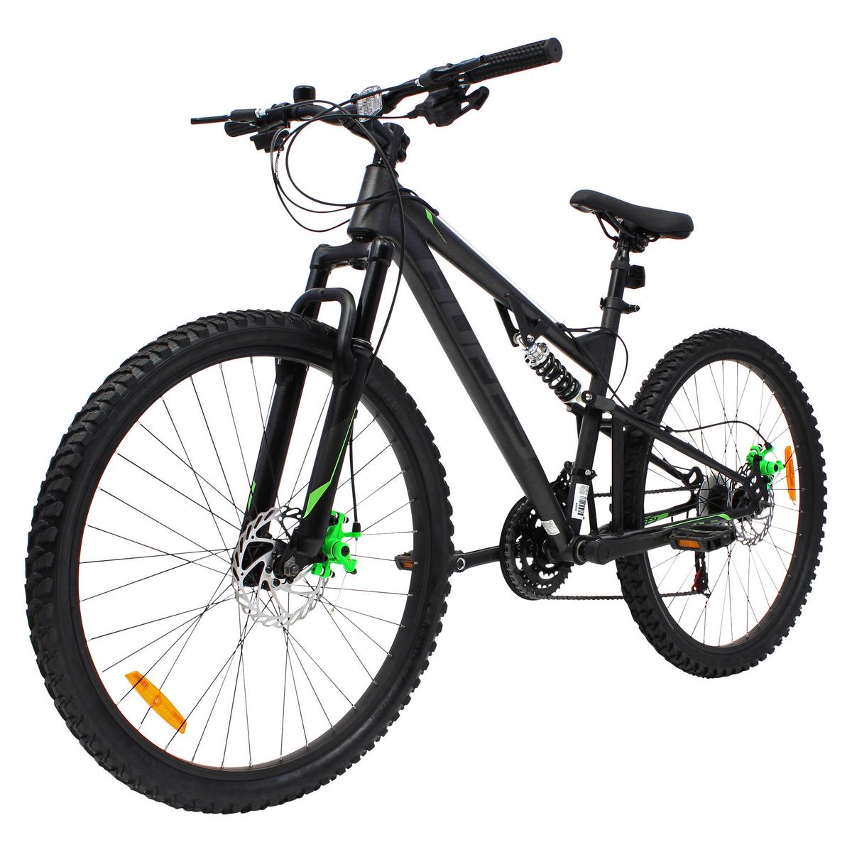 MOUNTAINBIKE HUFFY MARKER 26IN MOUNTAINBIKE - Schwarz, Basics, Metall (68/100/171cm)
