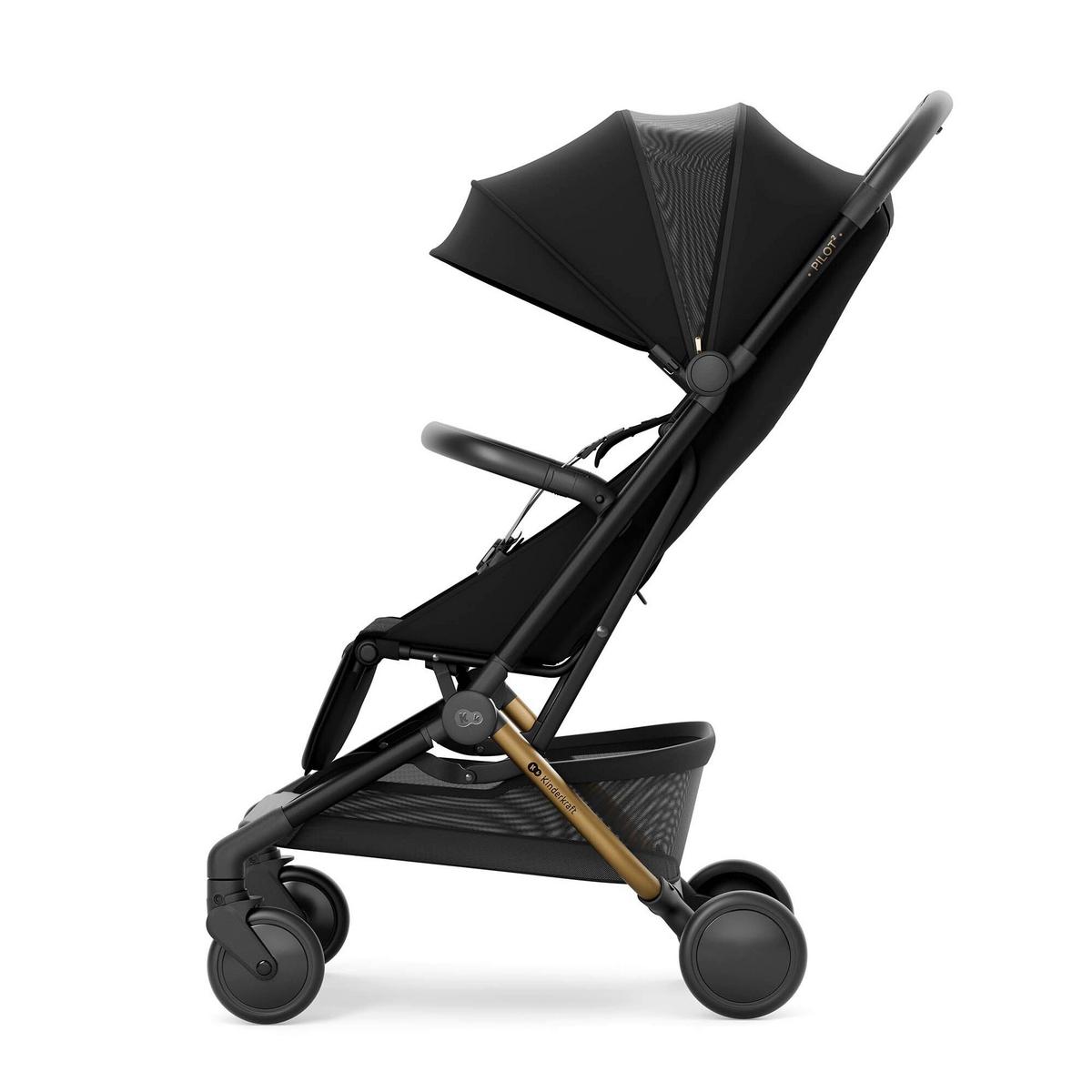 Buggy schwarz PILOT 2 - Schwarz, Basics, Kunststoff/Textil (67/42/101cm) - Kinderkraft