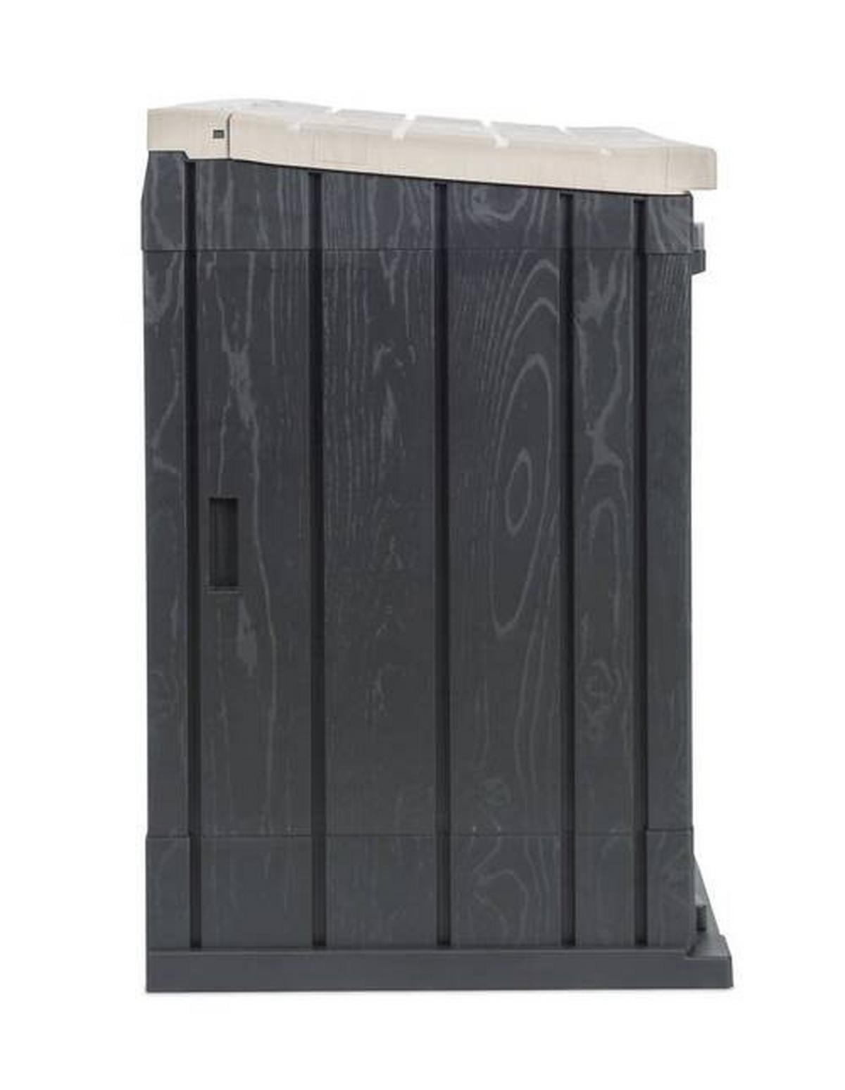 Geräteschrank Store Away Anthrazit/Hellgrau versperrbar - Anthrazit/Hellgrau, Basics, Kunststoff (129,5/111/74,5cm)