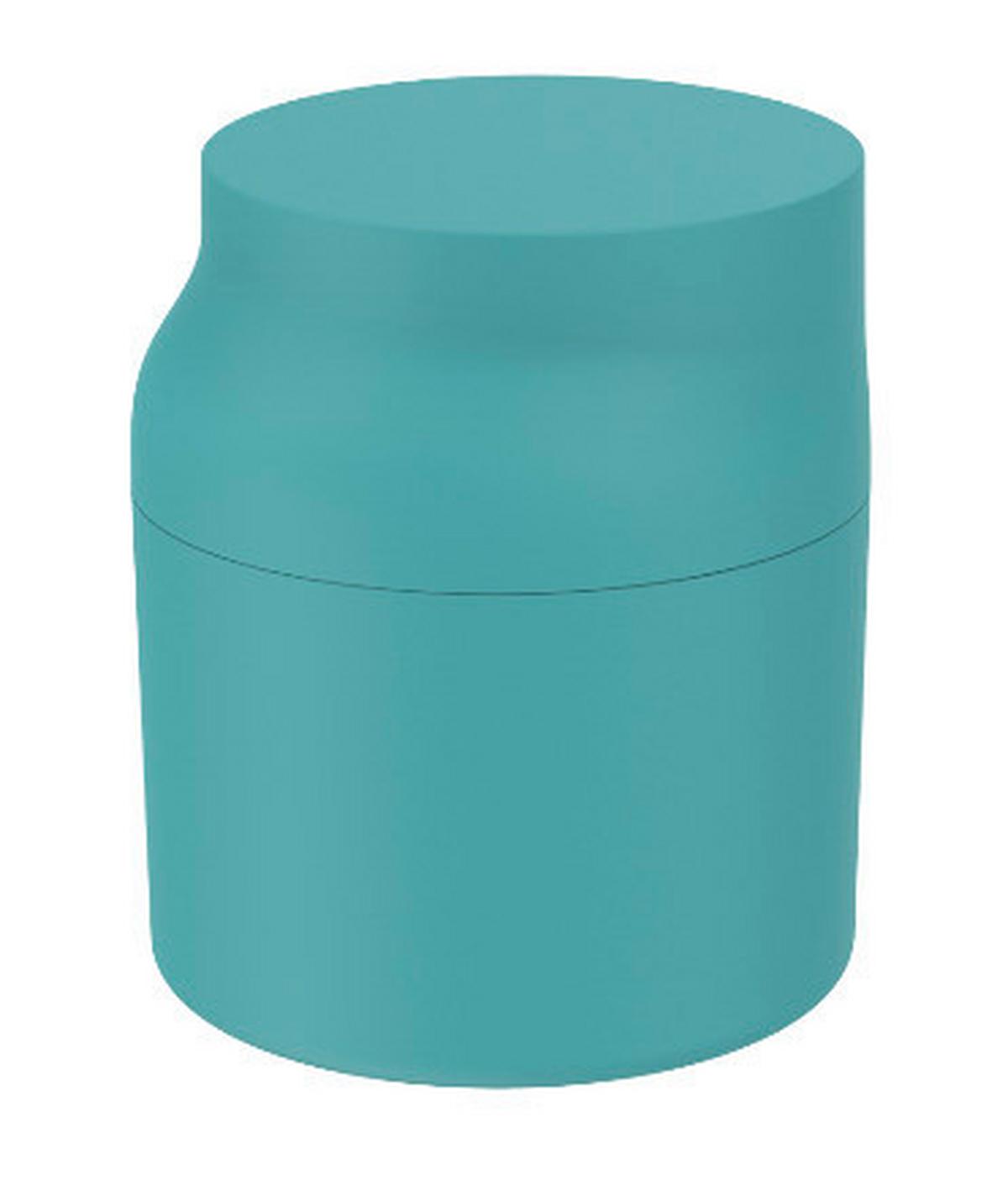 ORGANIZÉR NA KOSMETIKU Hug, 10/11,5cm, mátová - mátově zelená, Moderní, plast (10/11,5cm) - Premium Living