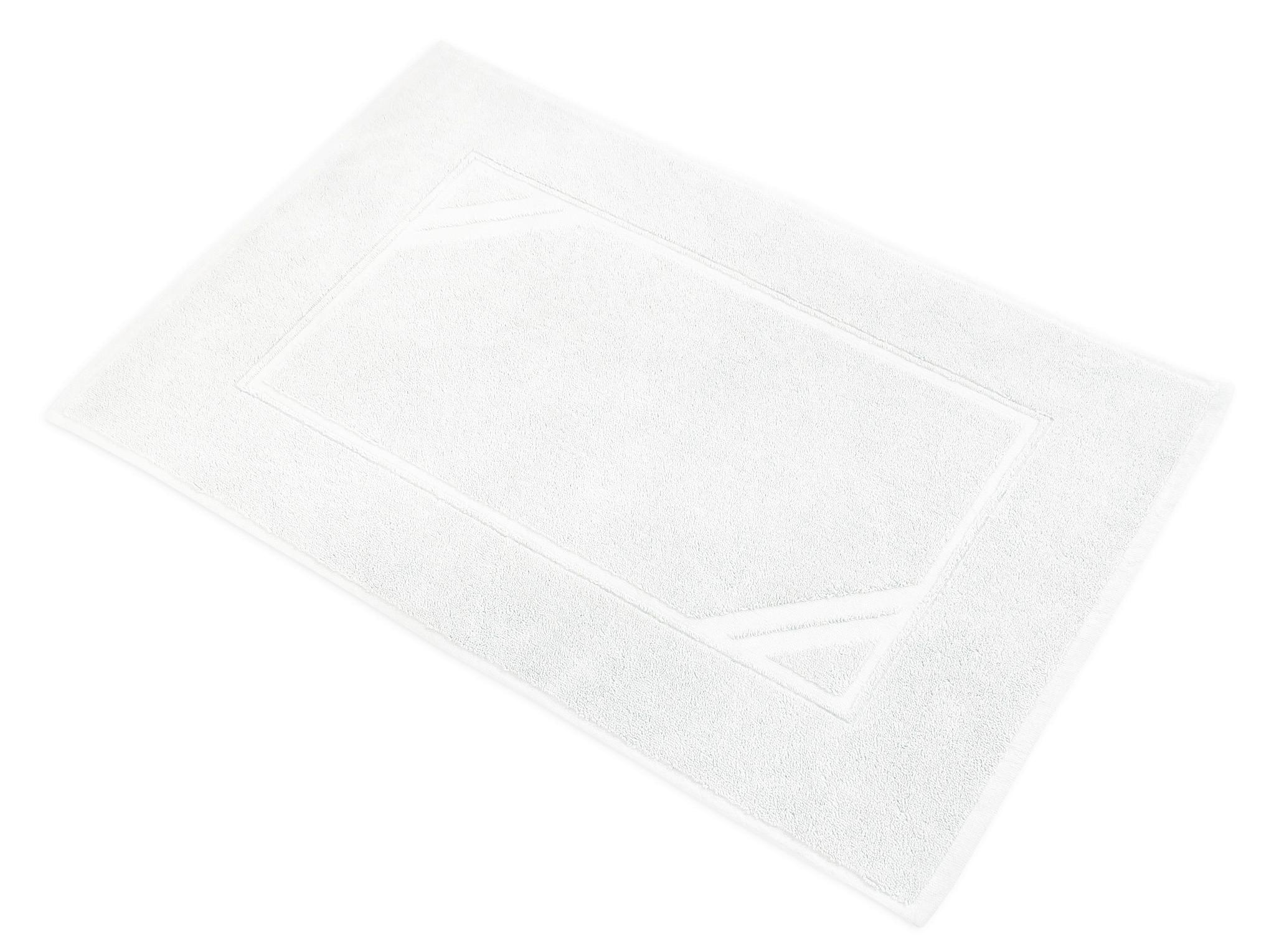 Badematte Katharina - Weiß, LIFESTYLE, Textil (50/70cm) - Framsohn