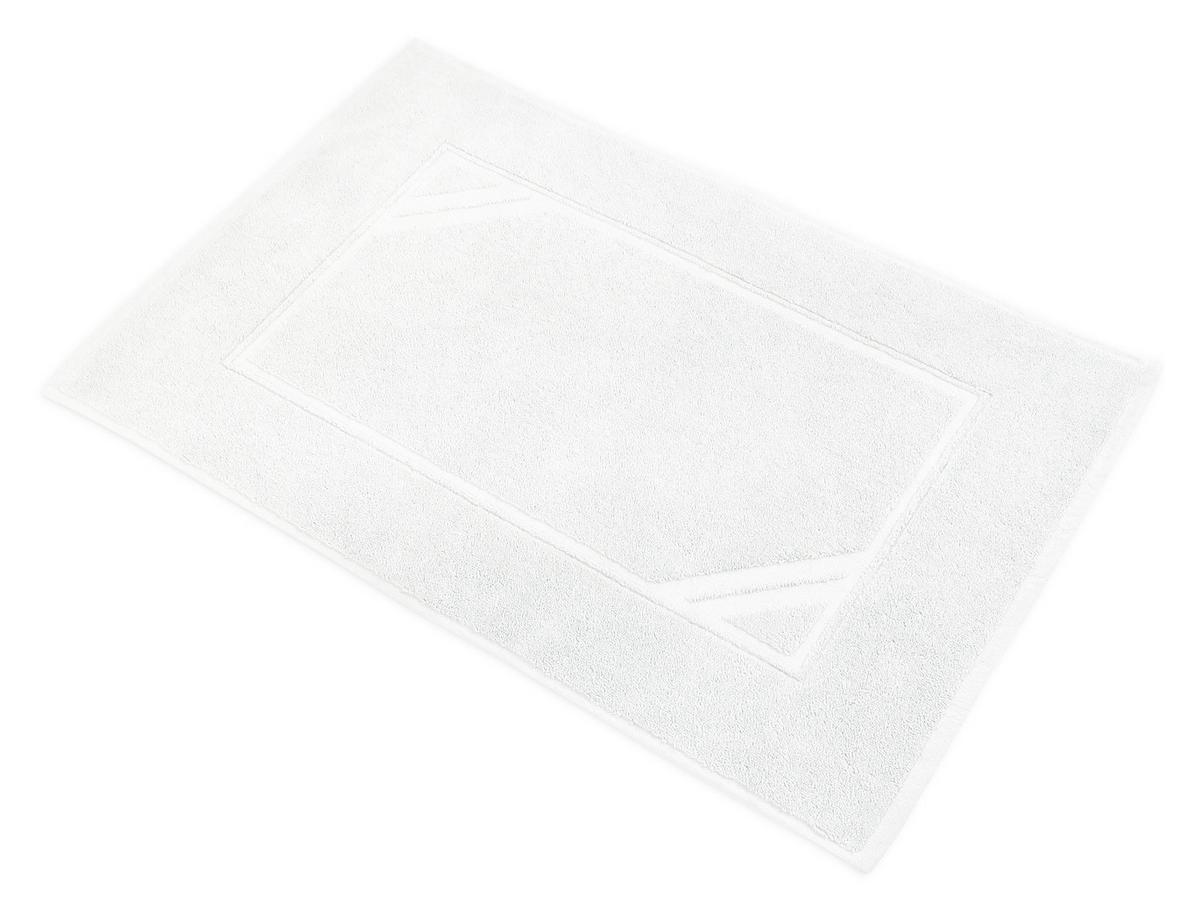 Badematte Katharina - Weiß, LIFESTYLE, Textil (50/70cm) - Framsohn