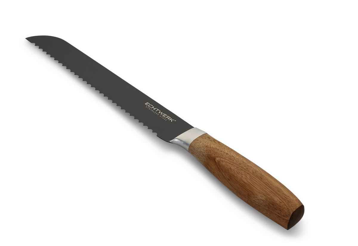 Brotmesser Ew-Sm-0351 - Schwarz, Basics, Metall (34cm) - Echtwerk