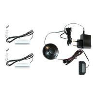 Einlegebodenbeleuchtungs-set Glasbodenclipset - Transparent, Basics, Kunststoff (10/5/5cm) - MID.YOU