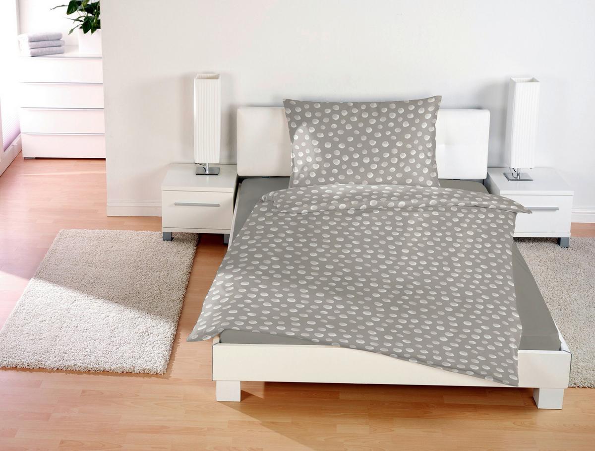Ágyneműhuzat-garnitúra Marianne - bézs/narancs, Konventionell, textil - Ondega