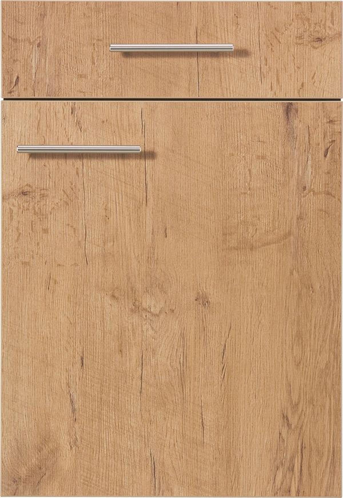 Frontfarbe Ip1200 Vintage Eiche-Nb - Eichefarben, MODERN, Holzwerkstoff - Impuls