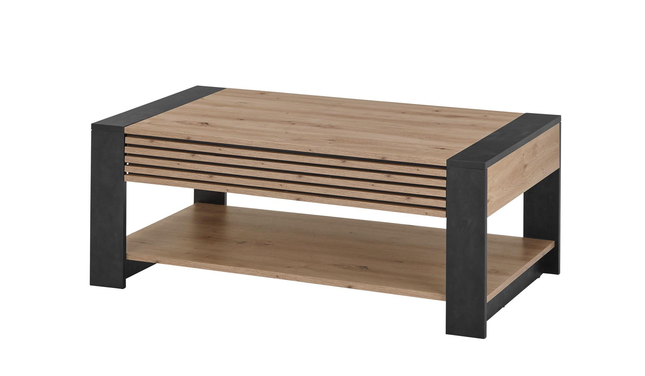 Couchtisch + Lade Felipe Eiche Artisan Dekor