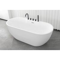 Badewanne Freistehende Badewanne Aruba - Weiß, KONVENTIONELL, Kunststoff (170/75/58cm) - Sanotechnik