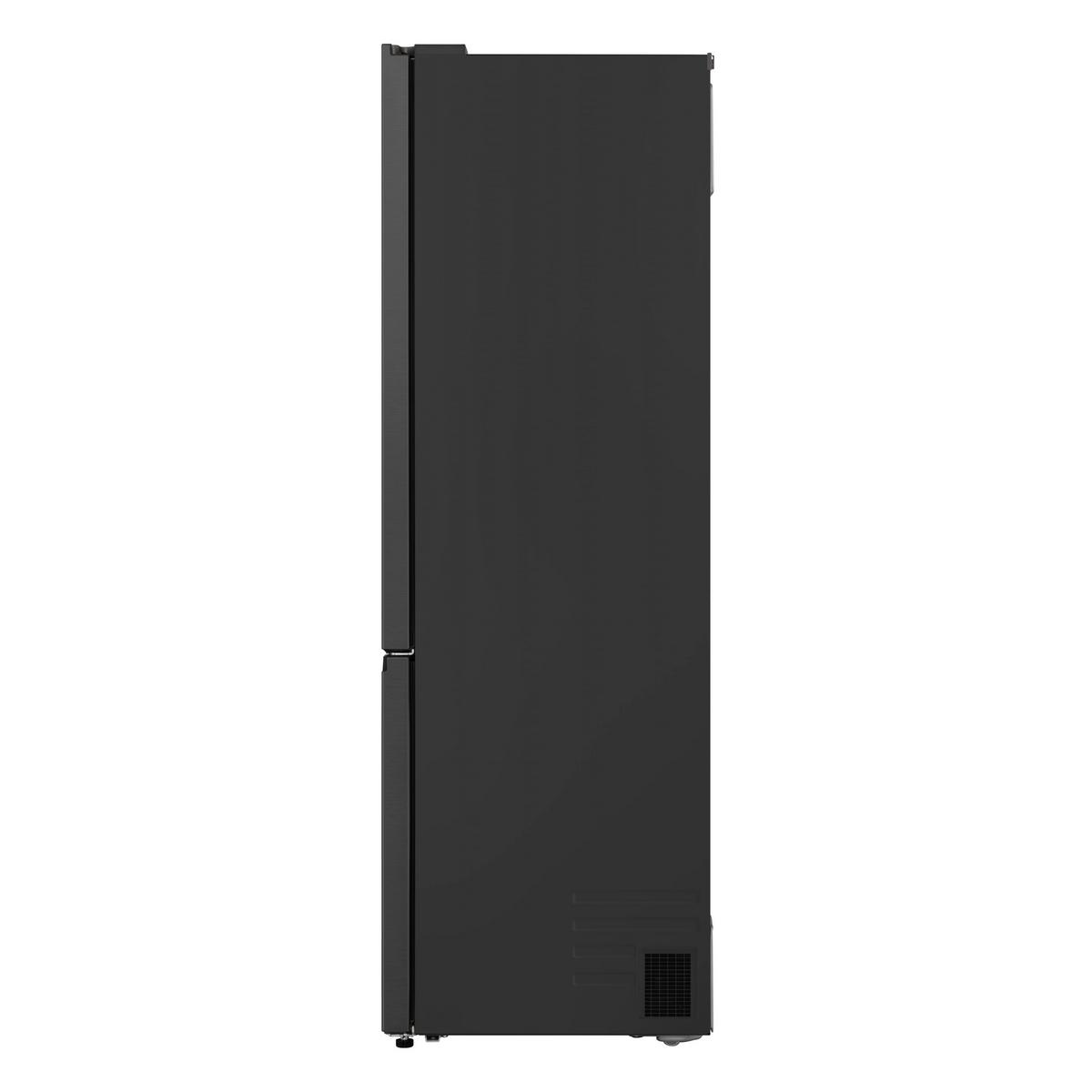 Kühl-Gefrier-Kombination GBBSJ 2CCEP, gesamt Vol. ca 375 L - Schwarz, Basics, Metall (59,7/203/67,4cm) - LG