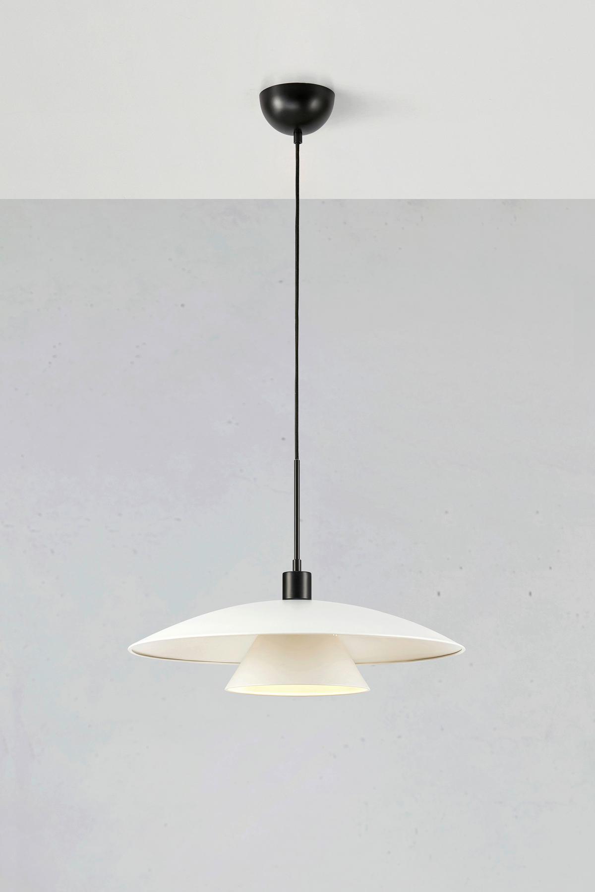 Pendelleuchte Millinge - Weiß, Basics, Metall (50/170cm) - Markslöjd