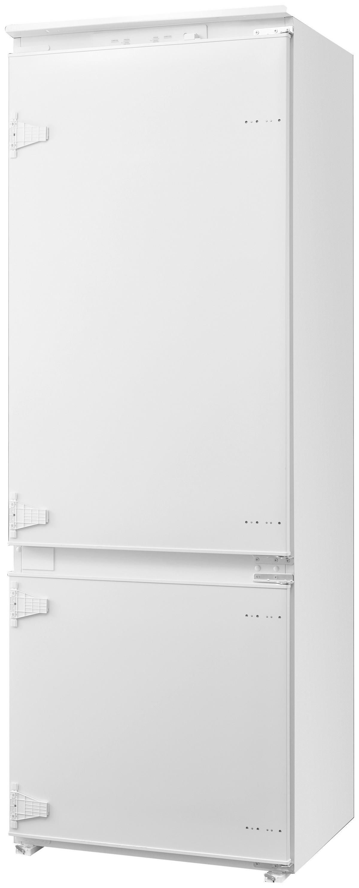 Kühl-Gefrier-Kombination Mdre554fgd01 - Weiß, Basics, Glas/Metall (69/194/55cm) - Midea