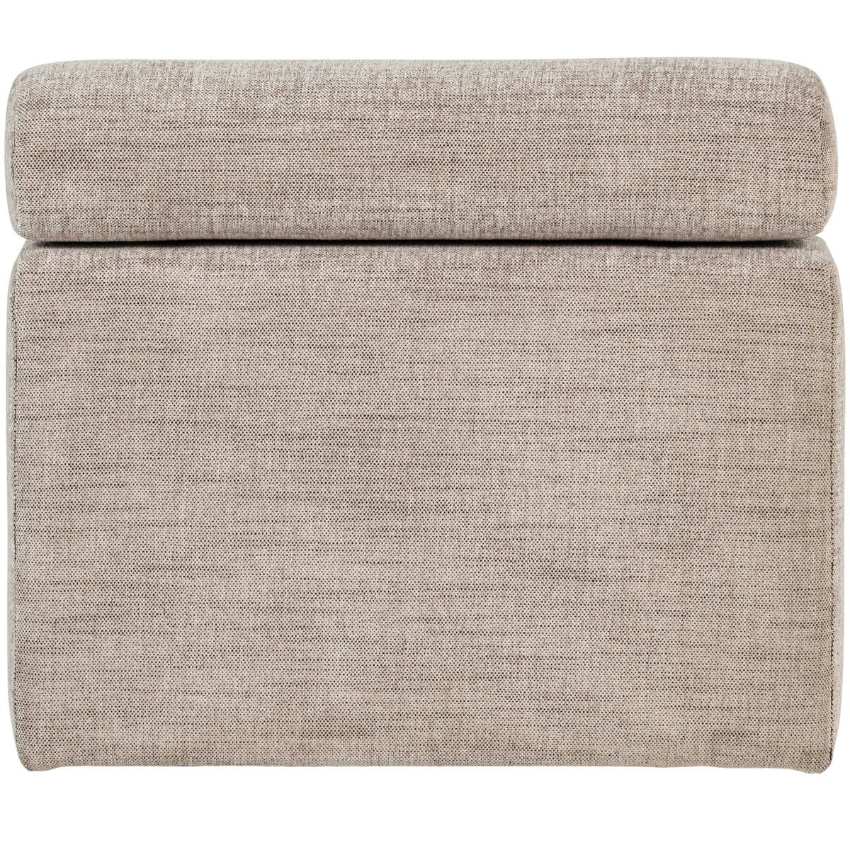 Sofaelement Novi Naturfarben B: 82cm - Schwarz/Naturfarben, Design, Textil (82/86/113cm) - Livetastic