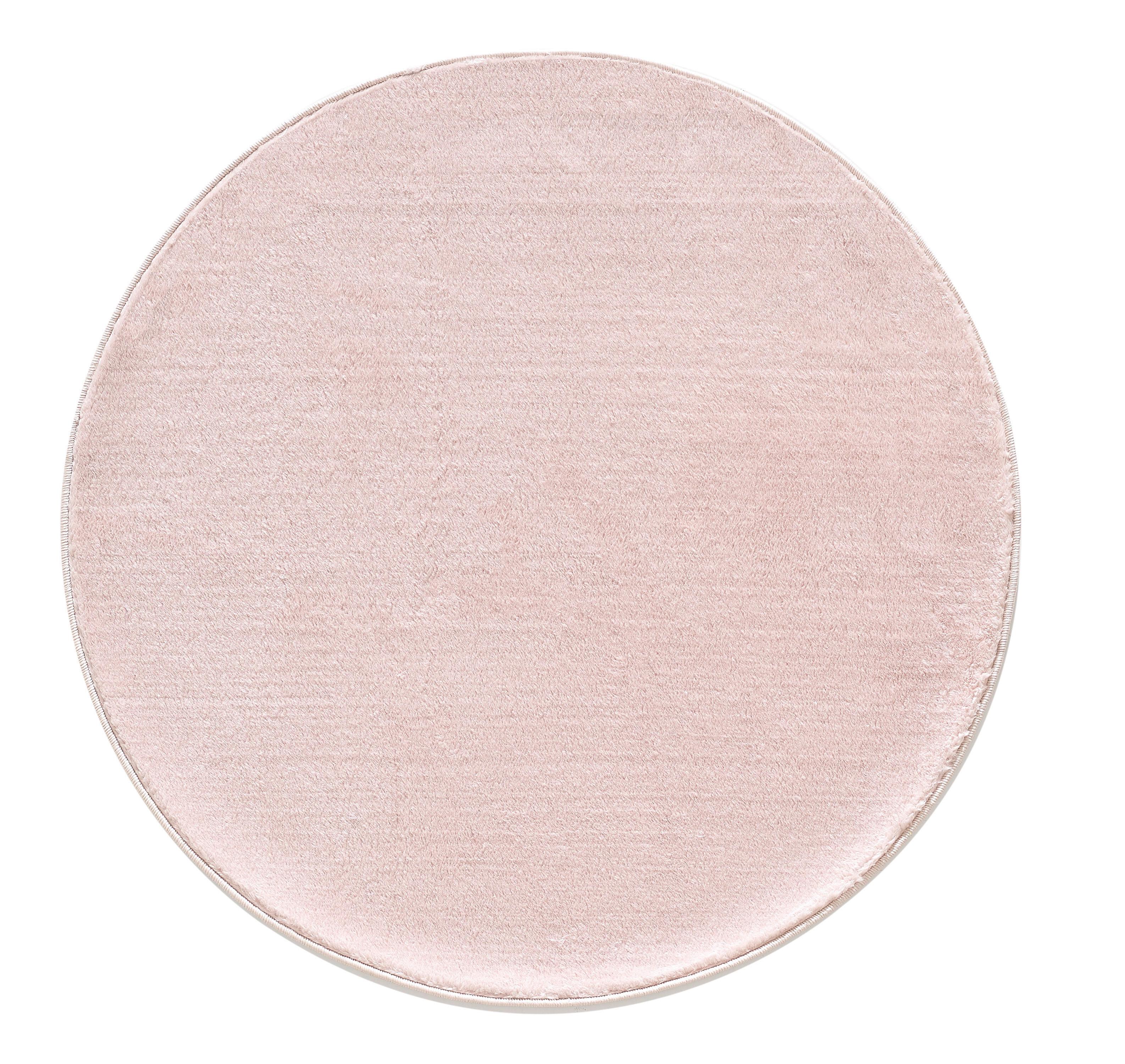 Hochflorteppich Catwalk - Beige, Basics, Textil (120/120cm) - Novel